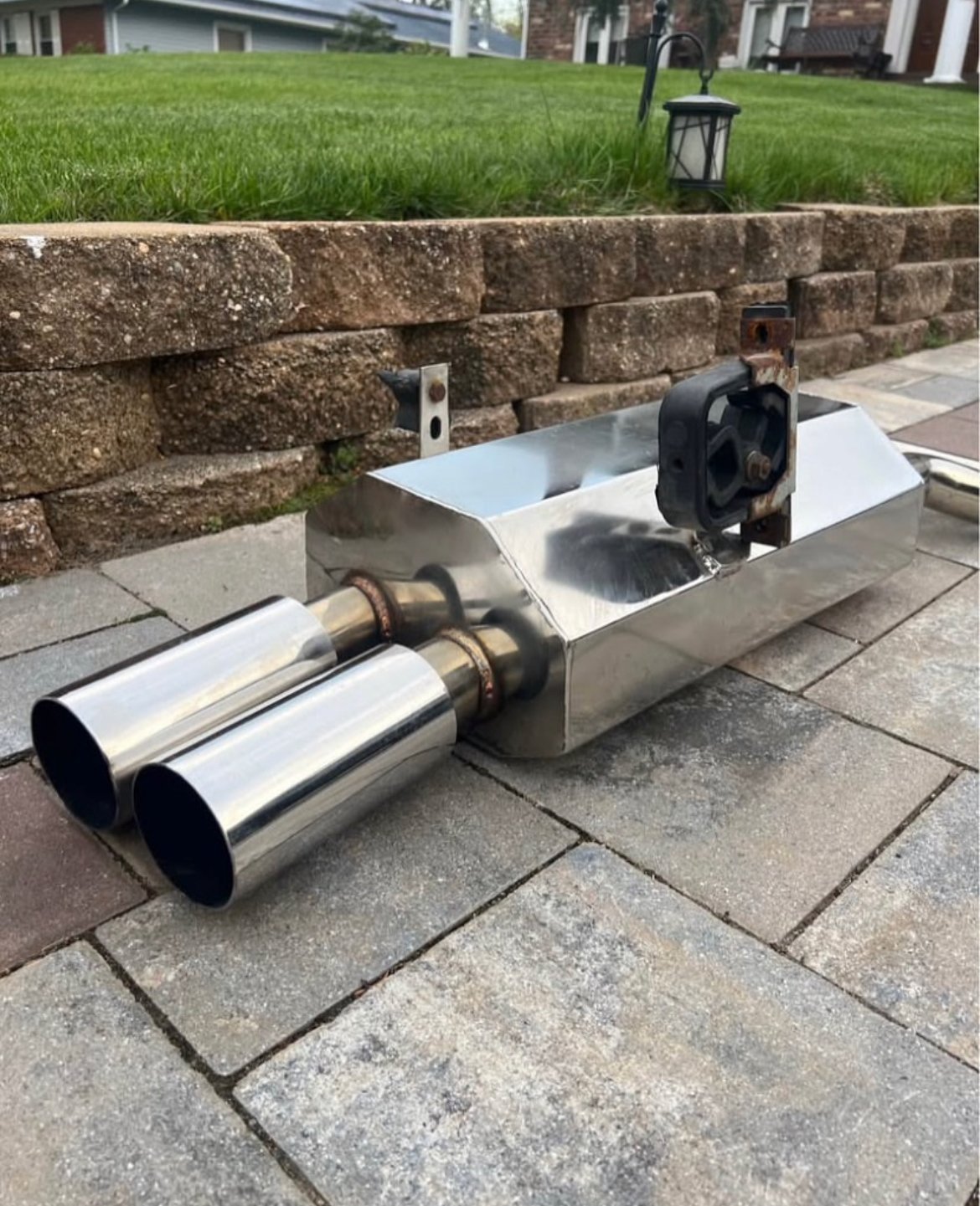E36 exhaust silencer - view 2