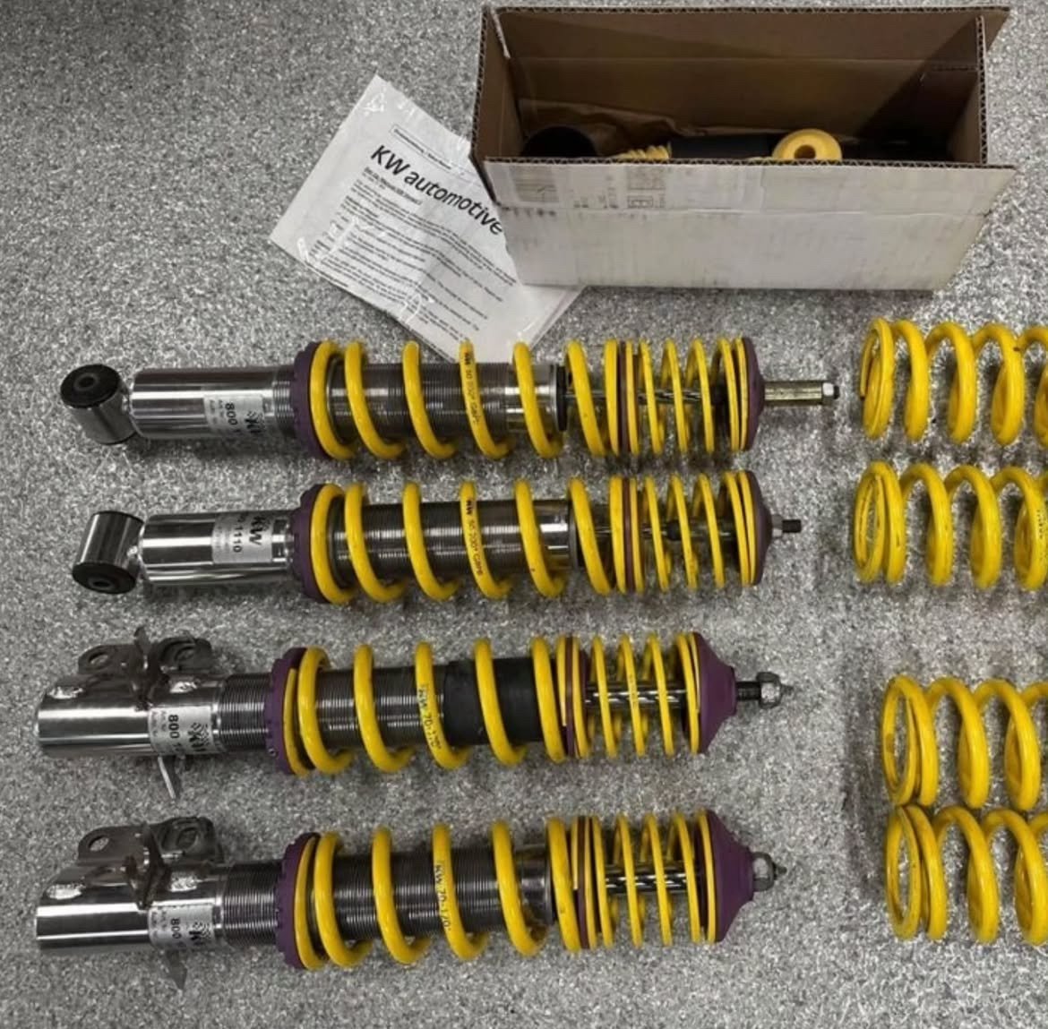 KW V2 coilovers