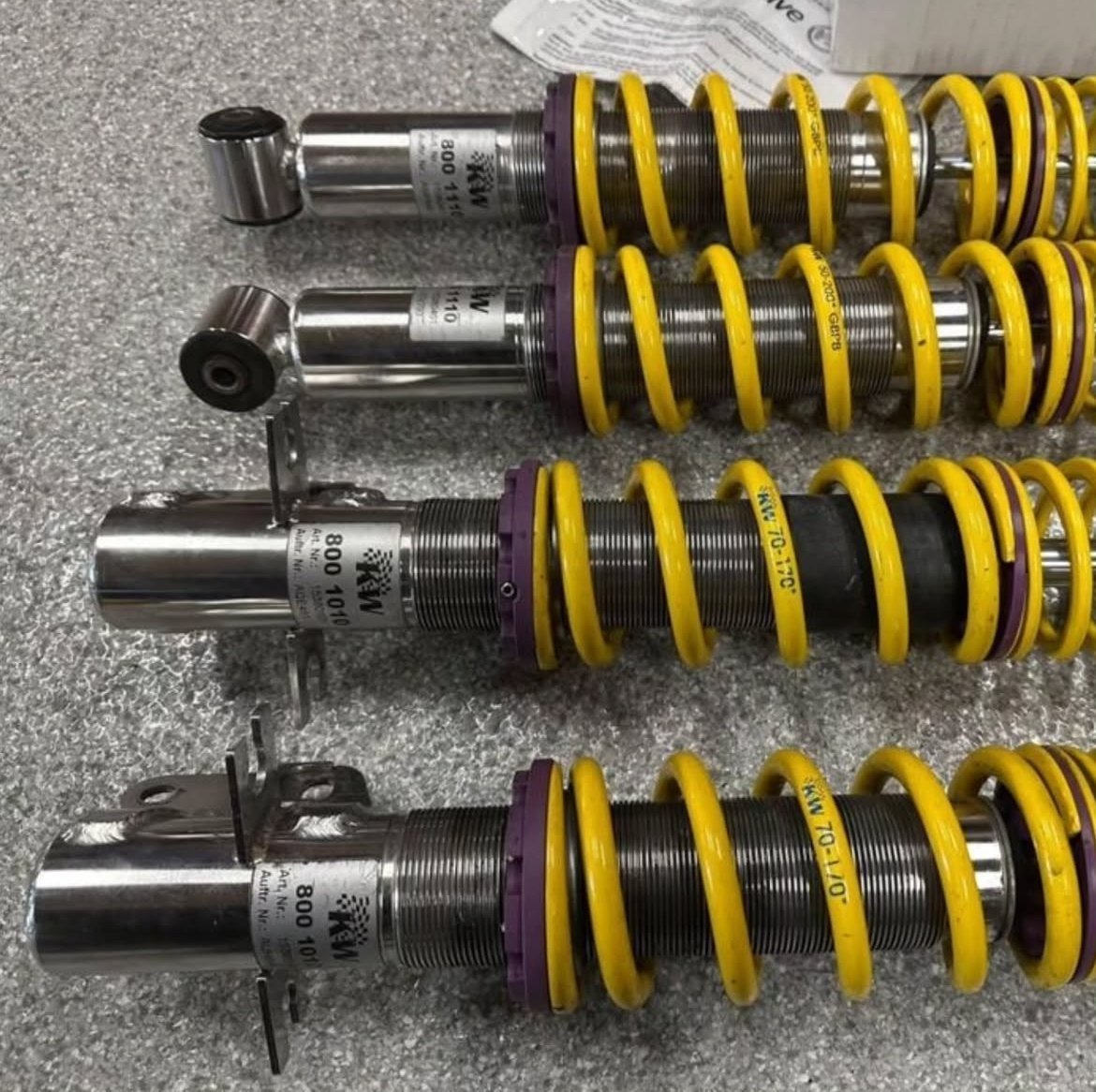 KW V2 coilovers - view 2