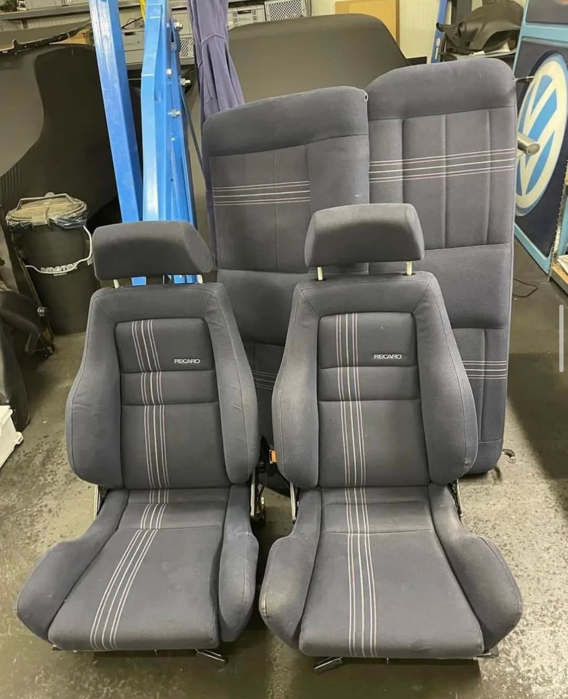 Complete Recaro interior for Golf 2 MK2