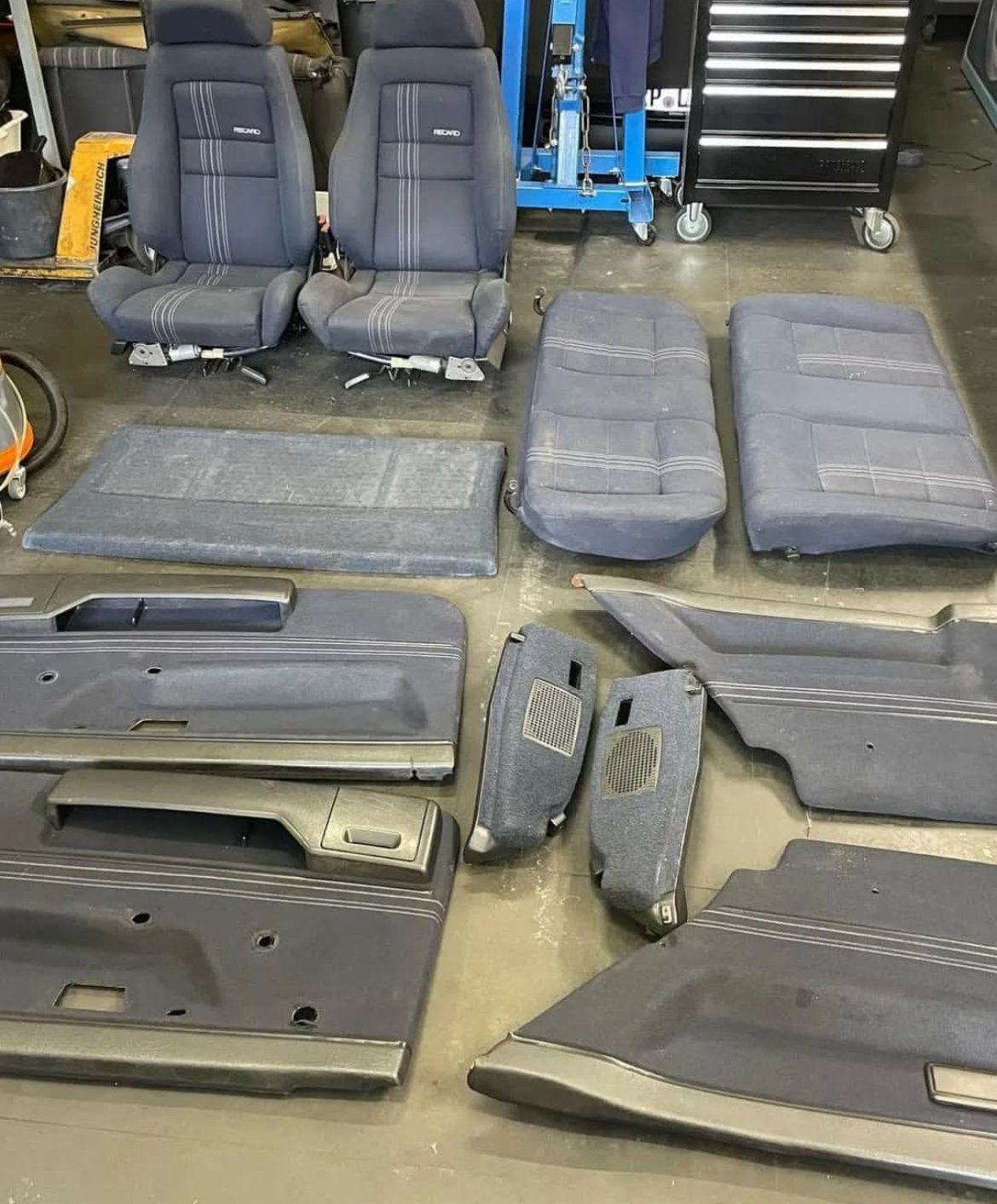 Complete Recaro interior for Golf 2 MK2 - view 2