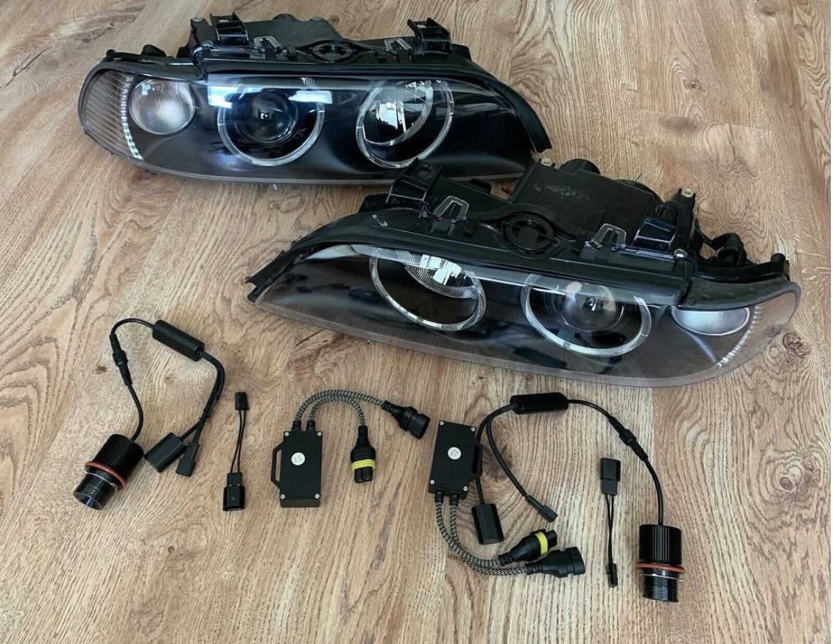 BMW E39 M5 front headlights – Bi-LED