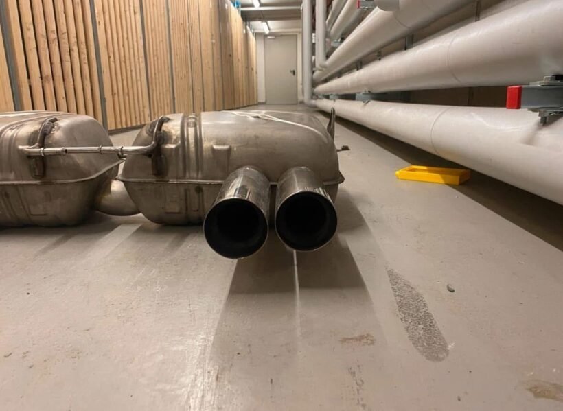 Exhausts M e92/93 - view 1