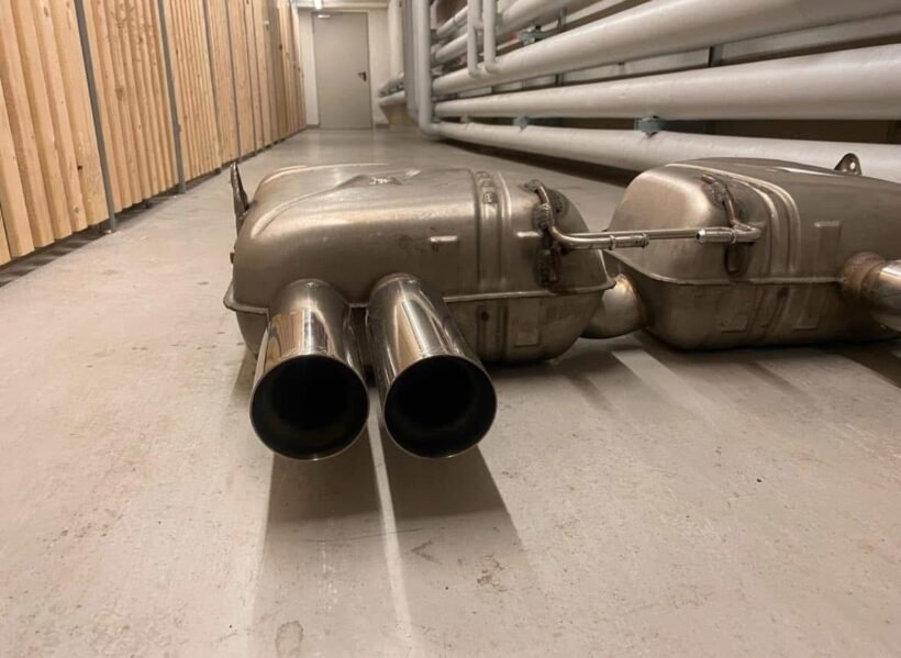 Exhausts M e92/93 - view 4