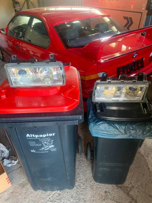 Xenon headlight e36
