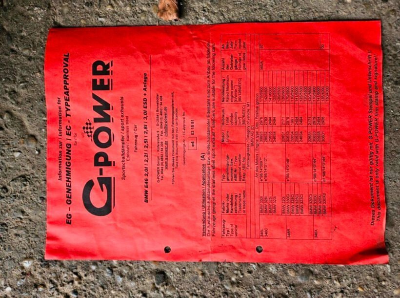 G power system BMW e46 - view 4