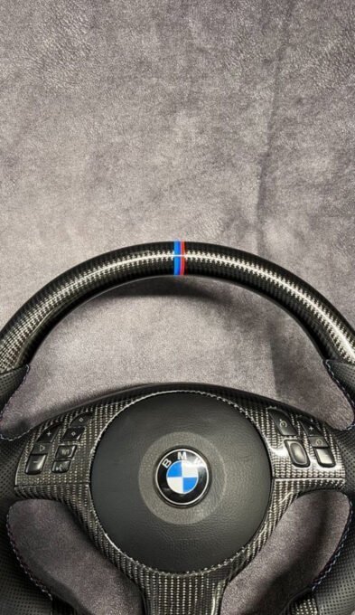 BMW E46 M3 Carbon Steering Wheel - view 3