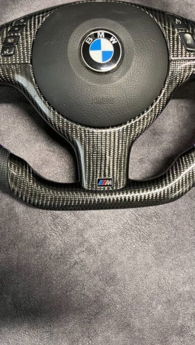 BMW E46 M3 Carbon Steering Wheel - view 4
