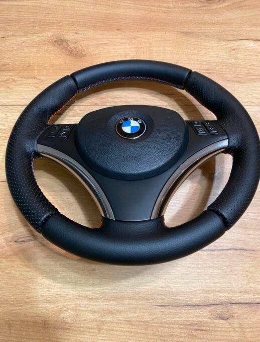 BMW E90 E91 E92 E93 E82 E87 E88 sport steering wheel. - view 1