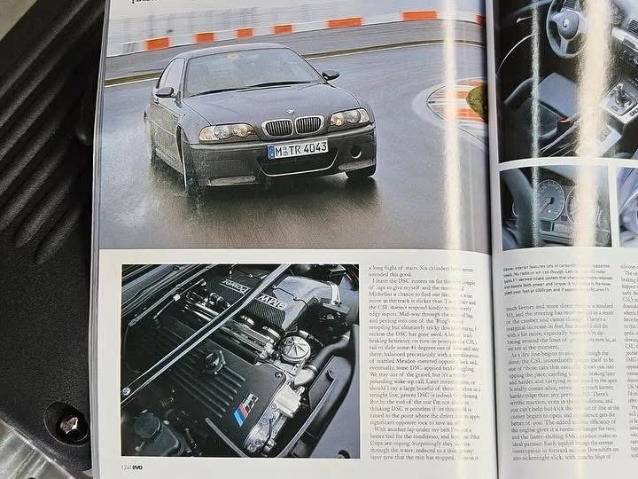 BMW E46 M3 CSL engine – S54B32 - view 4