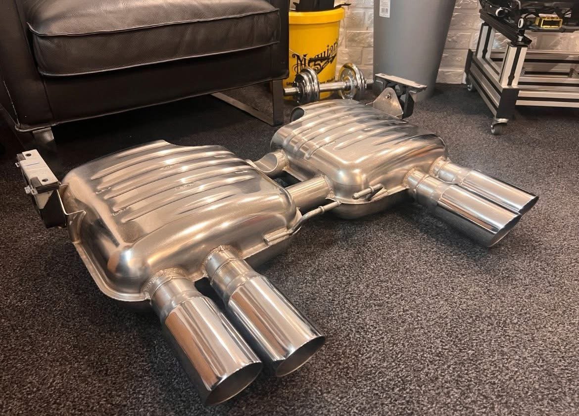 Eisenmann G-Power rear silencer for BMW M3