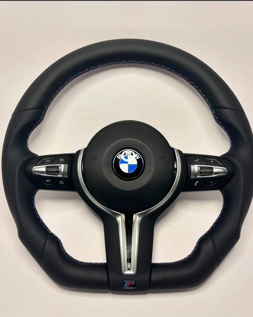 OEM+ steering wheel with leather and airbag