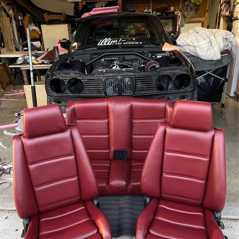 Complete BMW E30 Seat Set - view 3