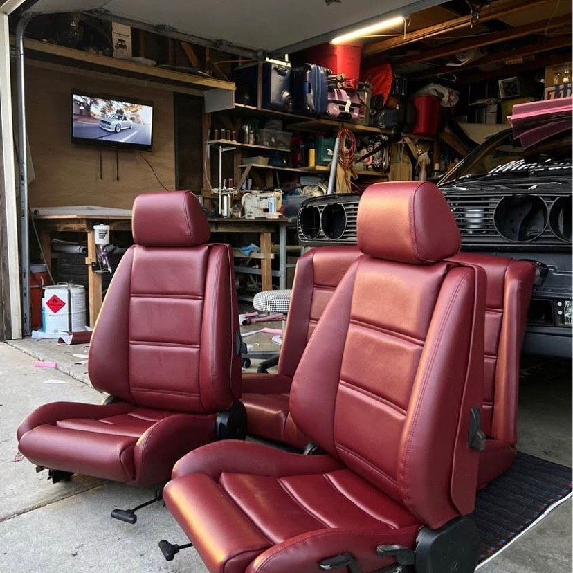 Complete BMW E30 Seat Set - view 5