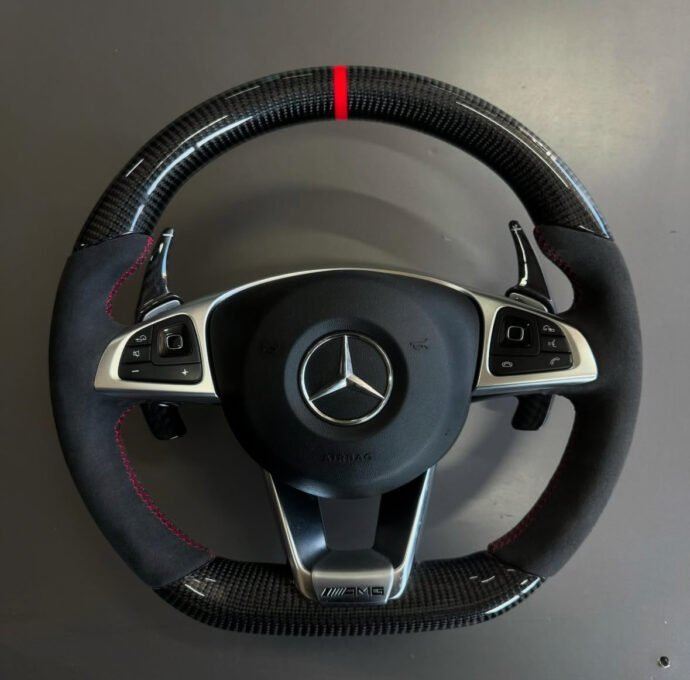 Original Mercedes Benz steering wheel - view 4