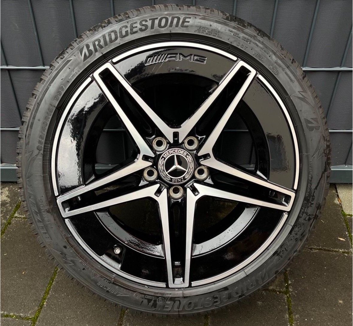 Mercedes 18 inch winter wheel set - view 4