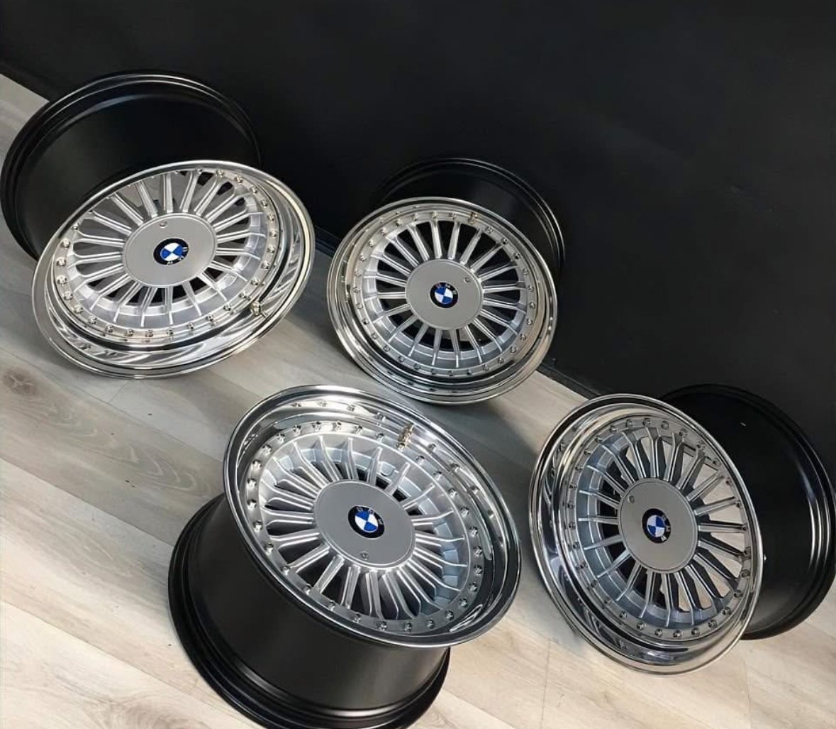 16" inches - 2-piece wheels for BMW E21 * BMW Bliss series * Polished lips Available in Store €2000 Shipping and installation https://steven-auto-concept-shop.com/ - view 2