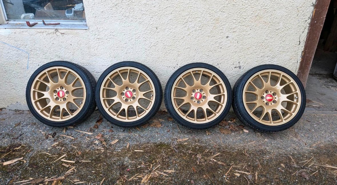 BMW E39 TOURING BBS MOTORSPORT wheelset