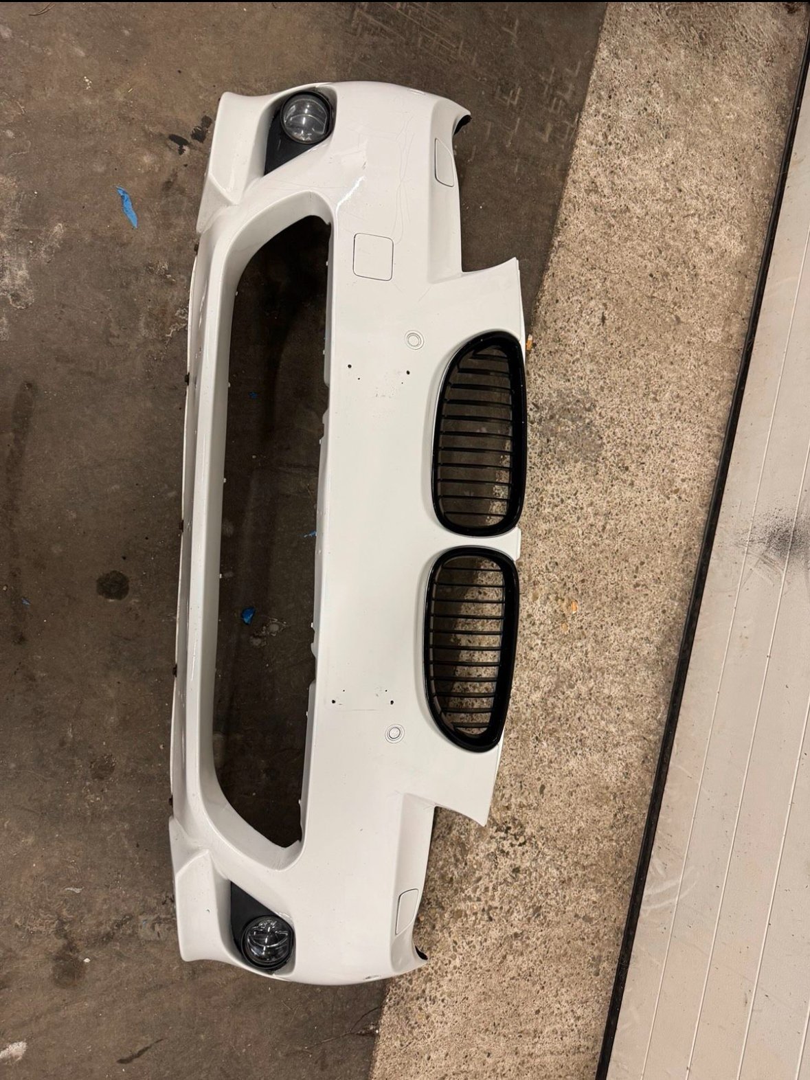 Original BMW E60 E61 Pack M Front Bumper - view 1