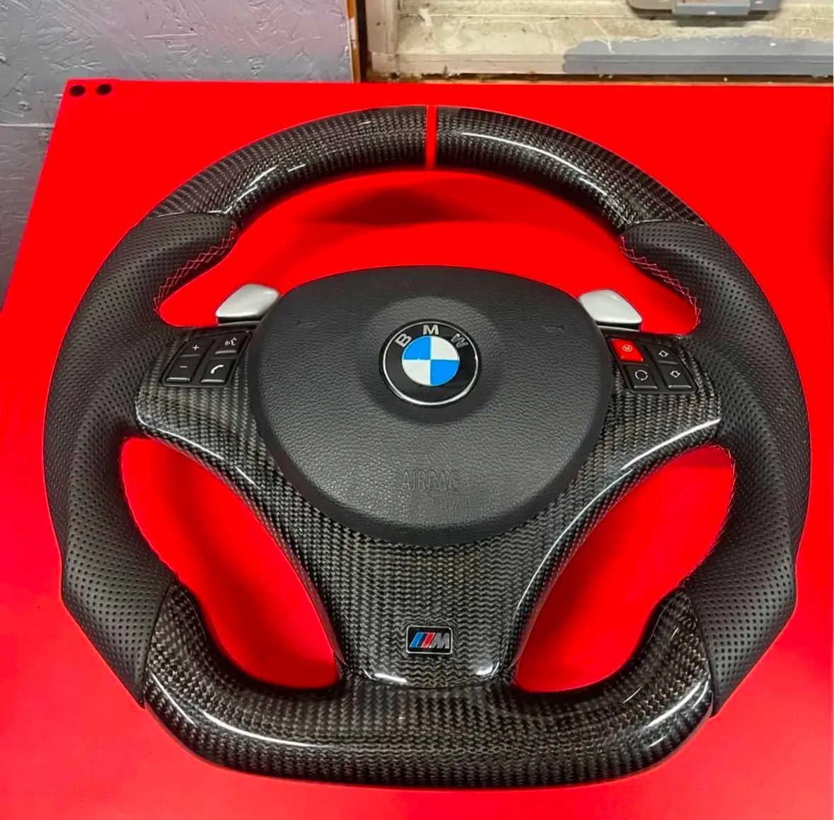 E9x Carbon Automatic Steering Wheel