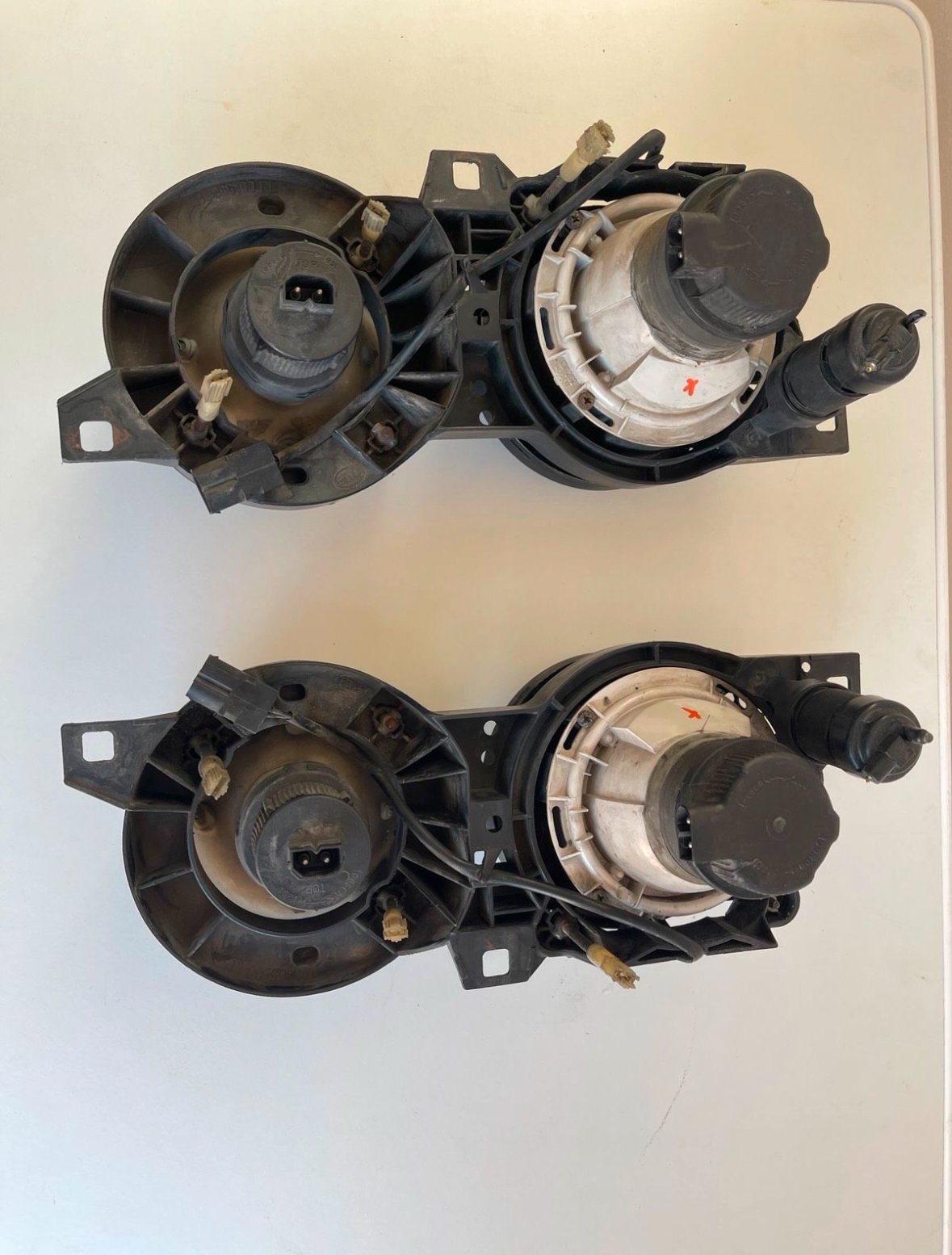 Good Used Hella Black Headlights - view 3