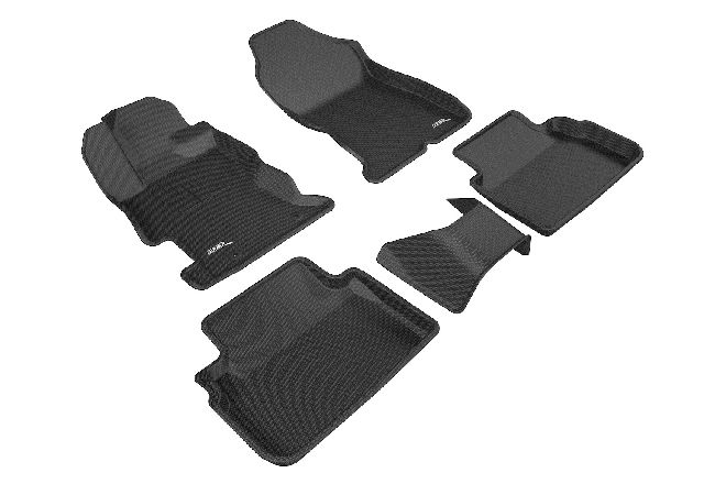 2020 Subaru Crosstrek Floor Mat Set  - Front and Rear 3D MAXpider - view 5