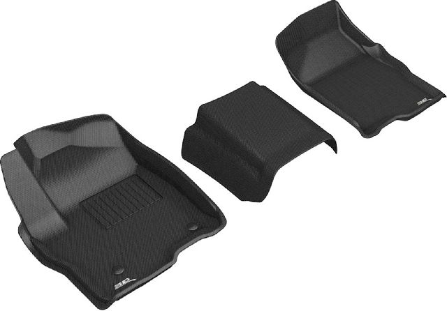 2019 GMC Sierra 1500 Floor Mat Set  - Front 3D MAXpider - view 5