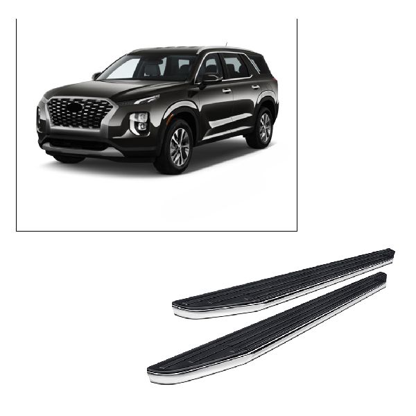 2022 Hyundai Palisade Running Board Black Horse Off Road
