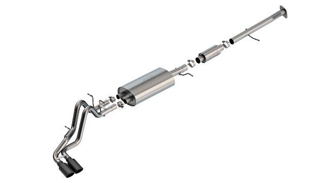 2024 GMC Canyon Exhaust System Kit 4 Cyl 2.7L Borla