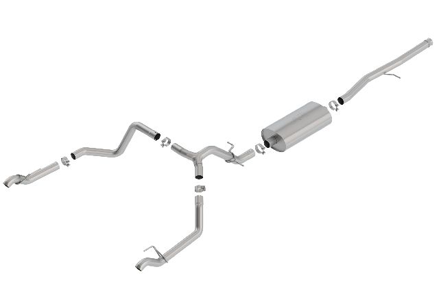 2019 GMC Sierra 1500 Exhaust System Kit 8 Cyl 5.3L Borla