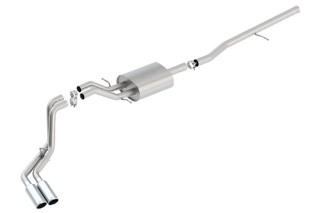 2016 GMC Sierra 1500 Exhaust System Kit 8 Cyl 5.3L Borla