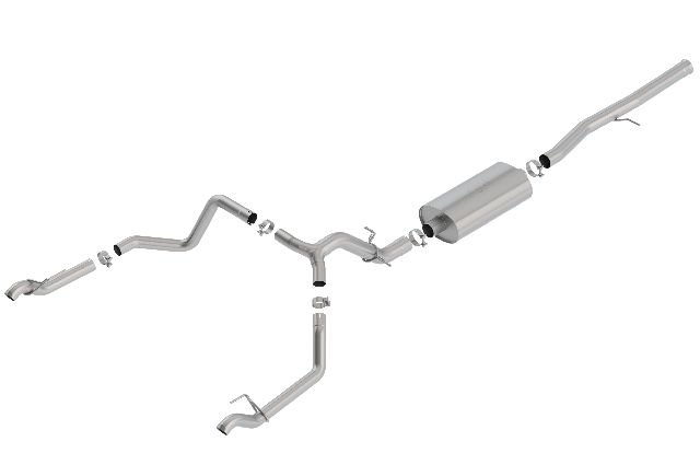 2020 GMC Sierra 1500 Exhaust System Kit 8 Cyl 6.2L Borla - view 2