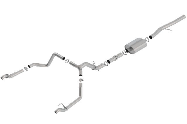 2020 GMC Sierra 1500 Exhaust System Kit 8 Cyl 6.2L Borla - view 2