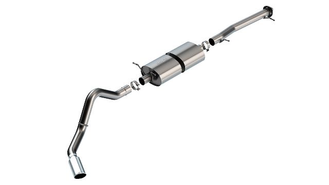 2023 GMC Sierra 3500 HD Exhaust System Kit 8 Cyl 6.6L Borla