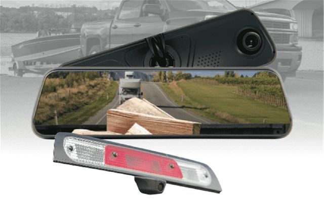 2019 Ram 2500 Park Assist Camera and Interior Rear View Mirror Kit Brandmotion