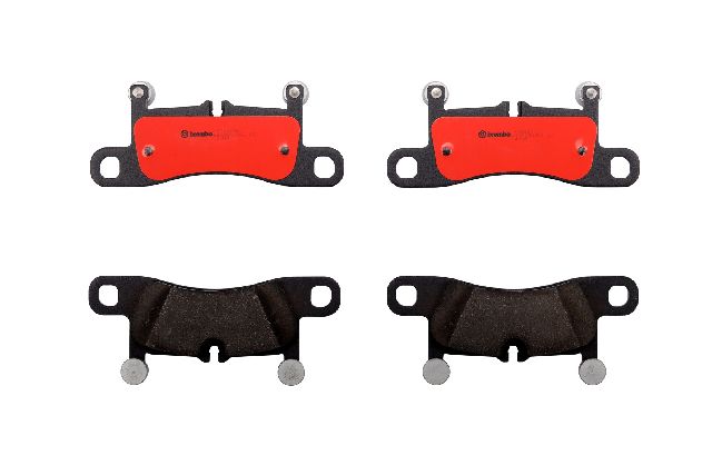 2014 Volkswagen Touareg Disc Brake Pad Set  - Rear Brembo - view 5