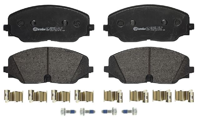 2022 Volkswagen Atlas Disc Brake Pad Set  - Front Brembo - view 4