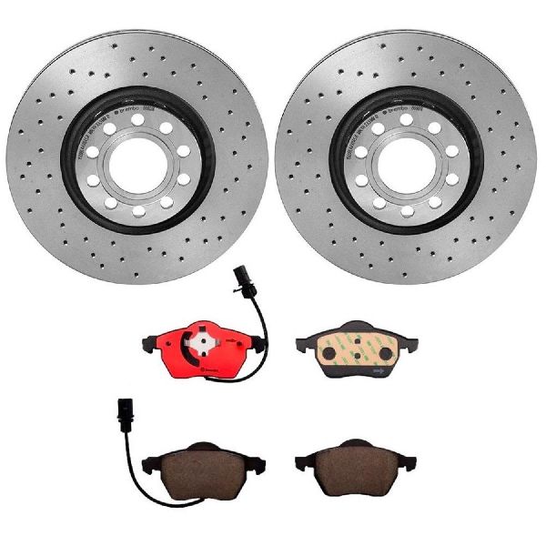 2000 Audi A6 Quattro Disc Brake Kit  - Front Brembo - view 2