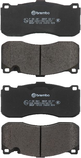 2011 BMW 323i Disc Brake Pad Set  - Front Brembo - view 6