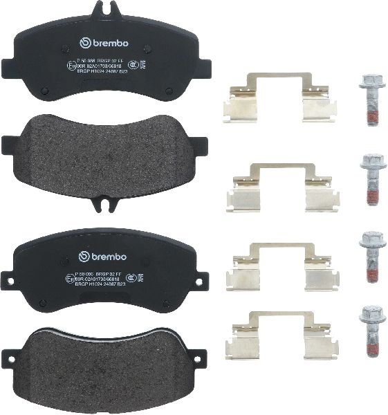 2015 Mercedes-Benz GLK250 Disc Brake Pad Set  - Front Brembo - view 6