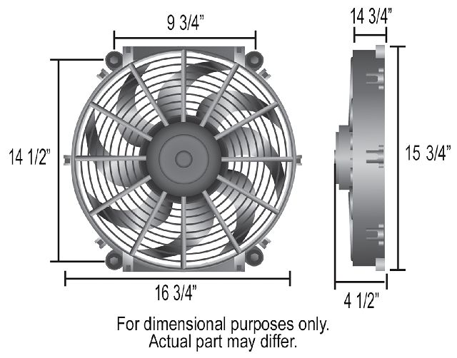1989 Mitsubishi Montero Engine Cooling Fan 6 Cyl 3.0L Derale