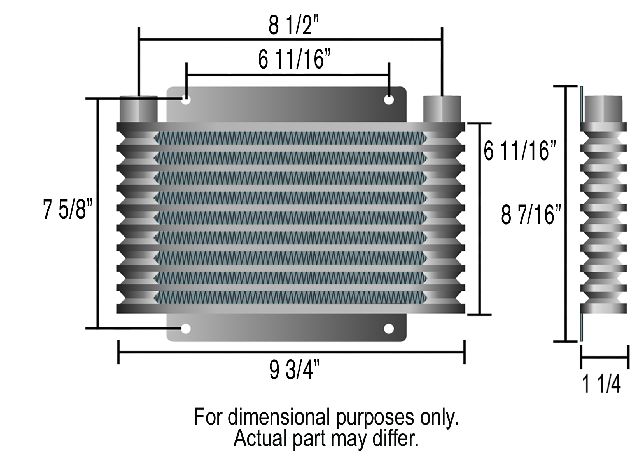 2006 Kia Optima Engine Oil Cooler Kit 4 Cyl 2.4L Derale