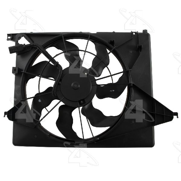 2016 Hyundai Santa Fe XL Engine Cooling Fan Assembly Four Seasons - view 3