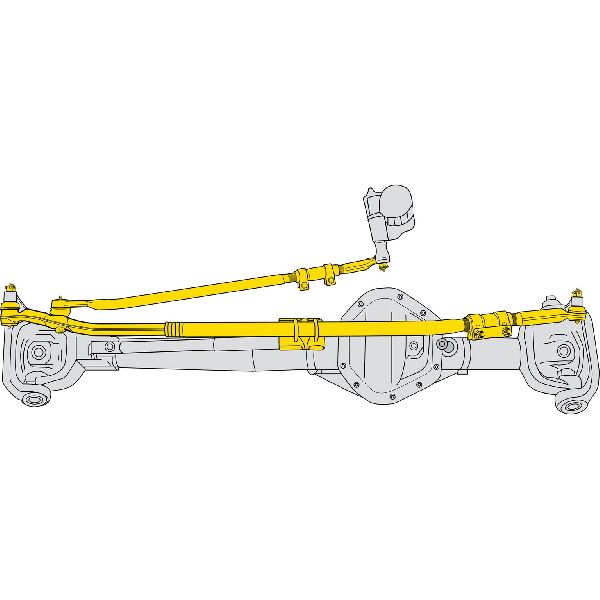 2009 Dodge Ram 2500 Steering Linkage Assembly Moog - view 3