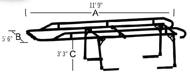 2022 Ram 2500 Ladder Rack TrailFX