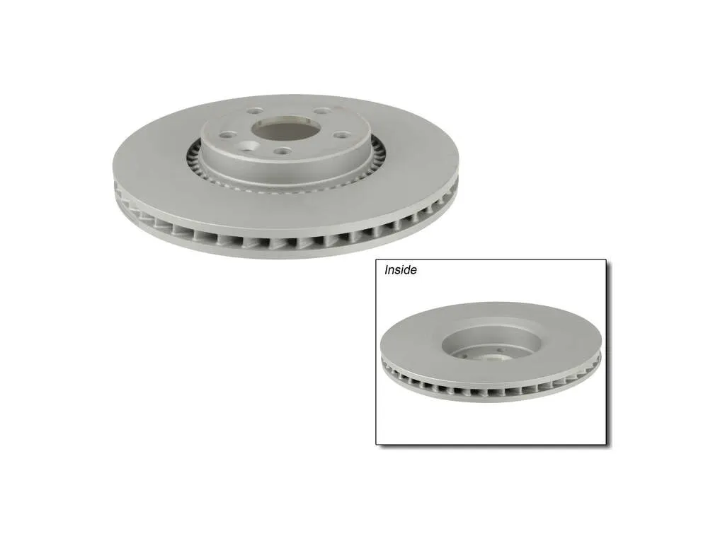 2010 Volvo V70 Disc Brake Rotor  - Front Zimmermann Coated
