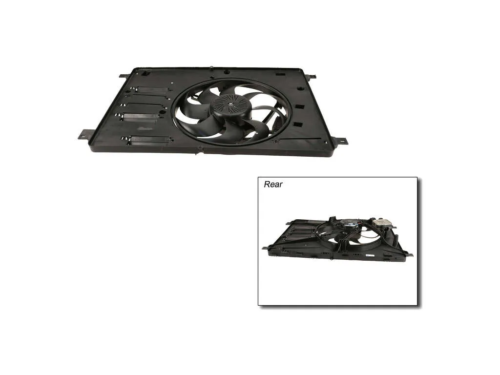 2010 Volvo V70 Engine Cooling Fan Assembly ACM