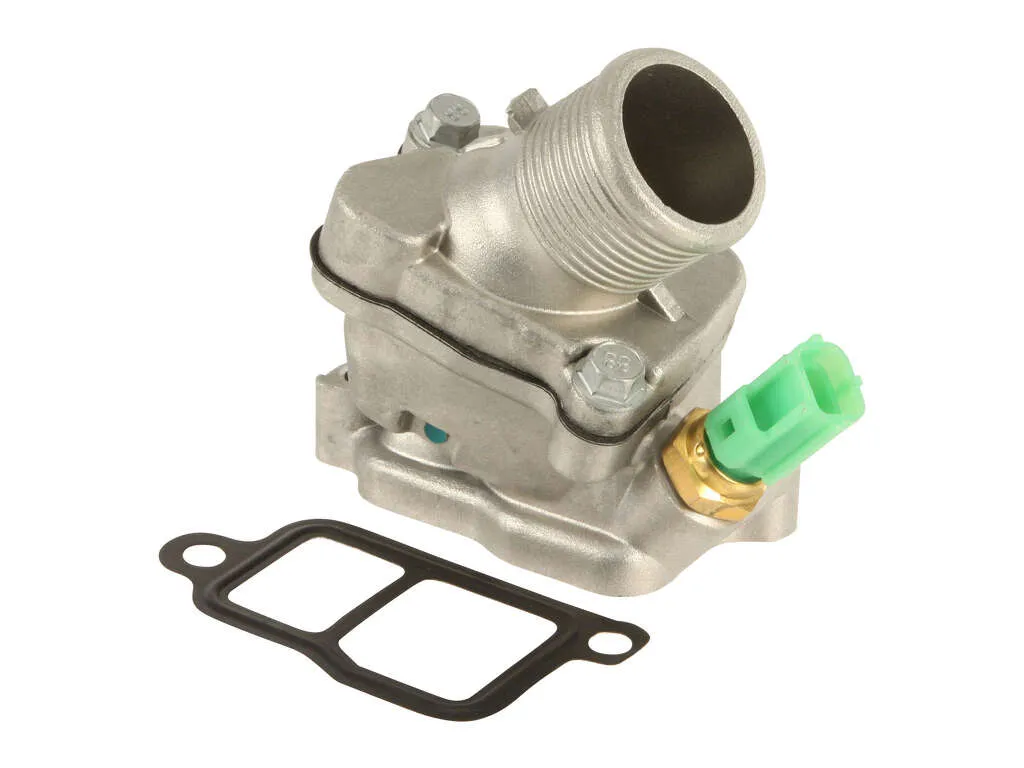 2006 Volvo V70 Engine Coolant Thermostat / Water Outlet Assembly 5 Cyl 2.4L Calorstat